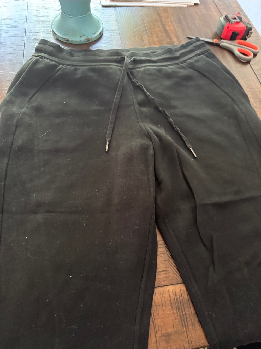 lululemon athletica Black Drawcord Joggers